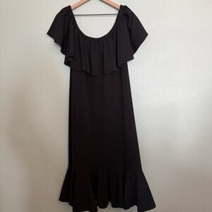 new lularoe off shoulder midi dress size XXL